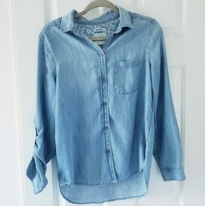 AE boyfriend denim shirt